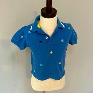 Boys nautical polo